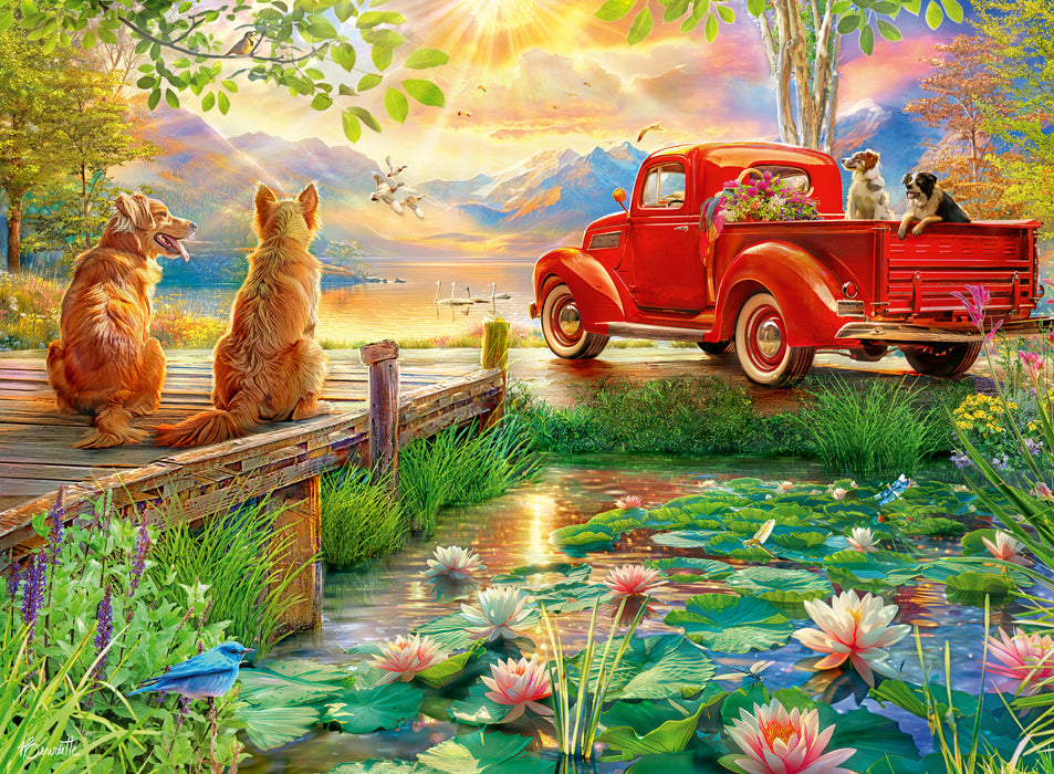 EXCLUSIVE AJPA PUZZLE Ravensburger - Summer Love Puzzle 500 Pieces