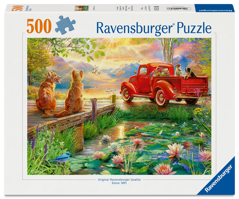 EXCLUSIVE AJPA PUZZLE Ravensburger - Summer Love Puzzle 500 Pieces
