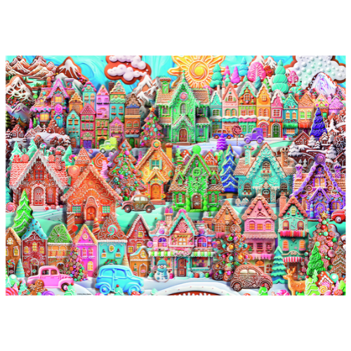 Ravensburger - Christmas Cookie Village Puzzle 1000 Pieces - Ravensburger Australia & New Zealand