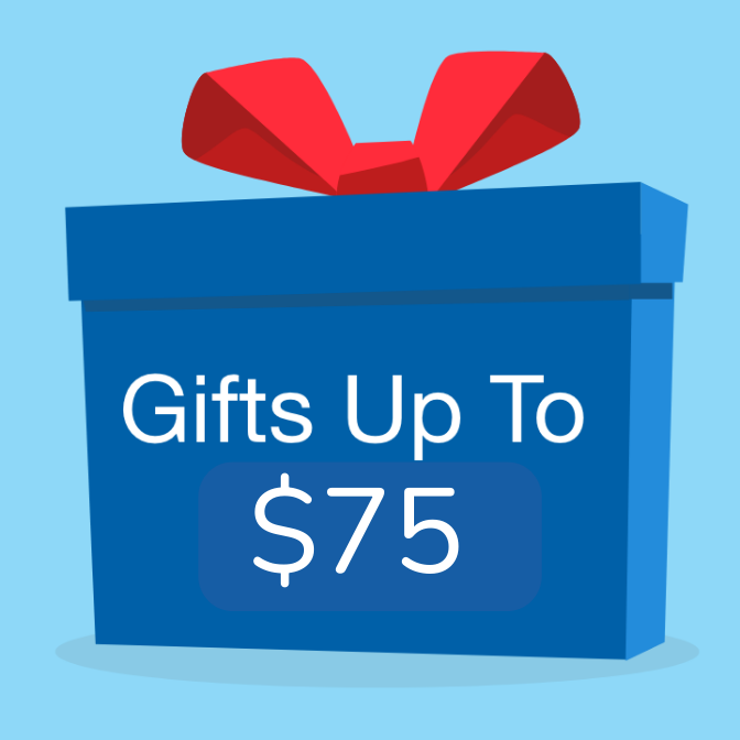 Gifts up to $75