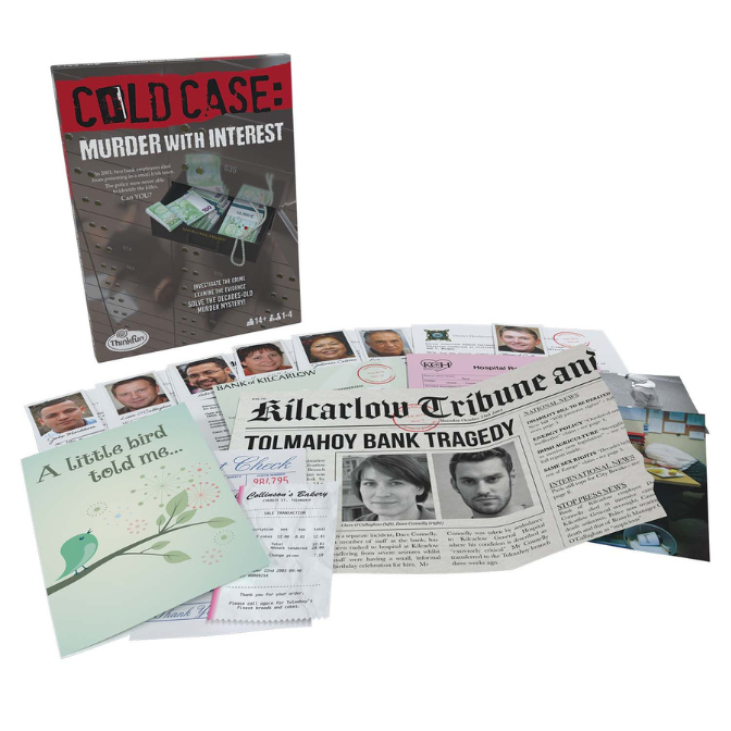 ThinkFun Cold Case: Murder with Interest