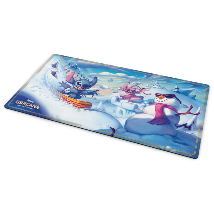 Disney Lorcana S14 Hyperia City Mat - Stitch & Friends