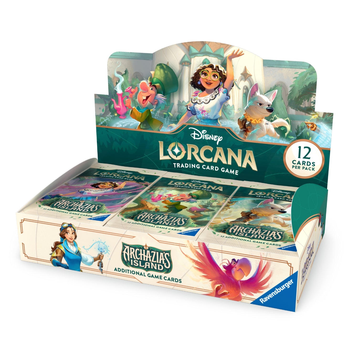 Disney Lorcana S7 Archazia's Island Booster Display