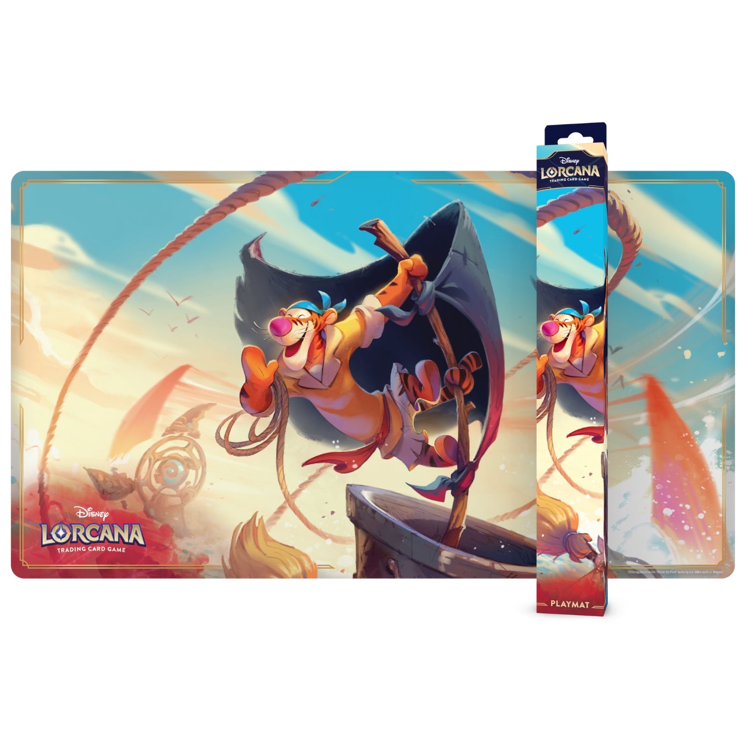 Disney Lorcana S7 Archazia's Island Playmat: Tigger – In the Crow’s Nest