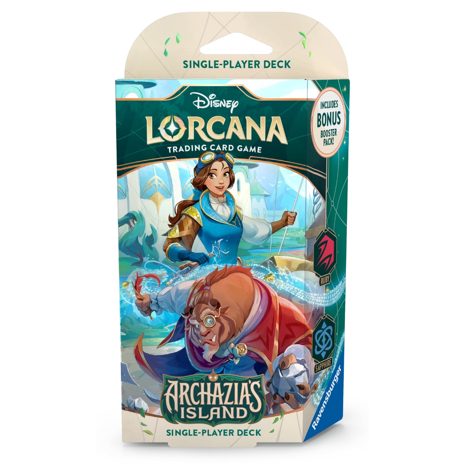 Disney Lorcana DLC S7 Archazia's Island Single-Player Deck: Ruby & Sapphire