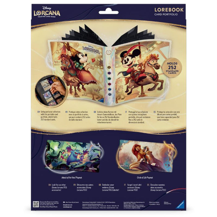 Disney Lorcana  S13 Portfolio Iconic Mickey Minnie