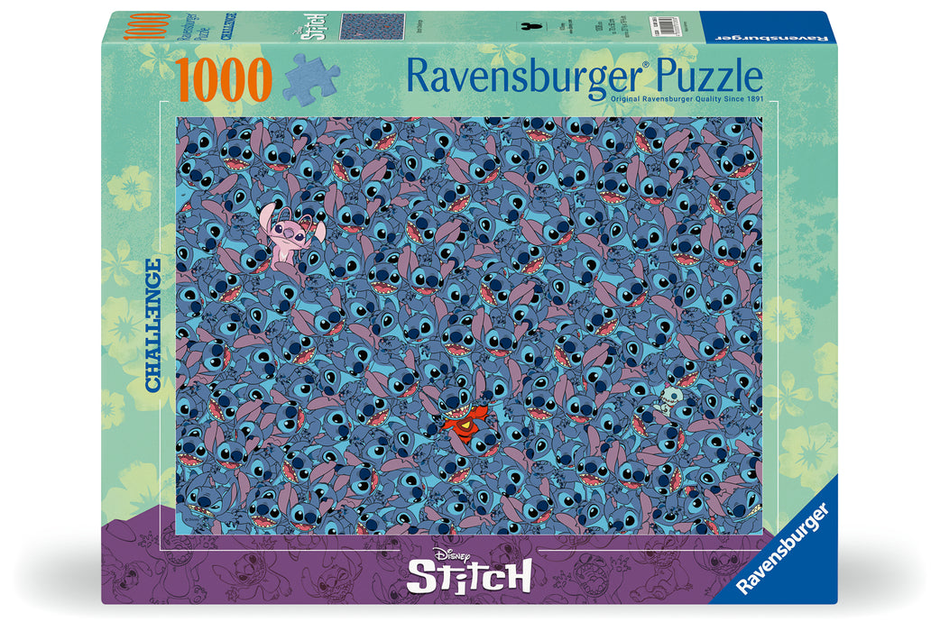Ravensburger - Disney Stitch Challenge Puzzle 1000 Pieces