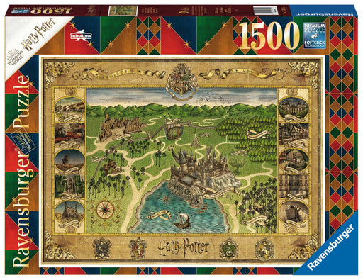 Ravensburger - Harry Potter Hogwarts Map 1500 pieces - Ravensburger Australia & New Zealand