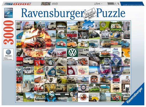 Ravensburger - 99 VW Bulli Moments 3000 pieces - Ravensburger Australia & New Zealand