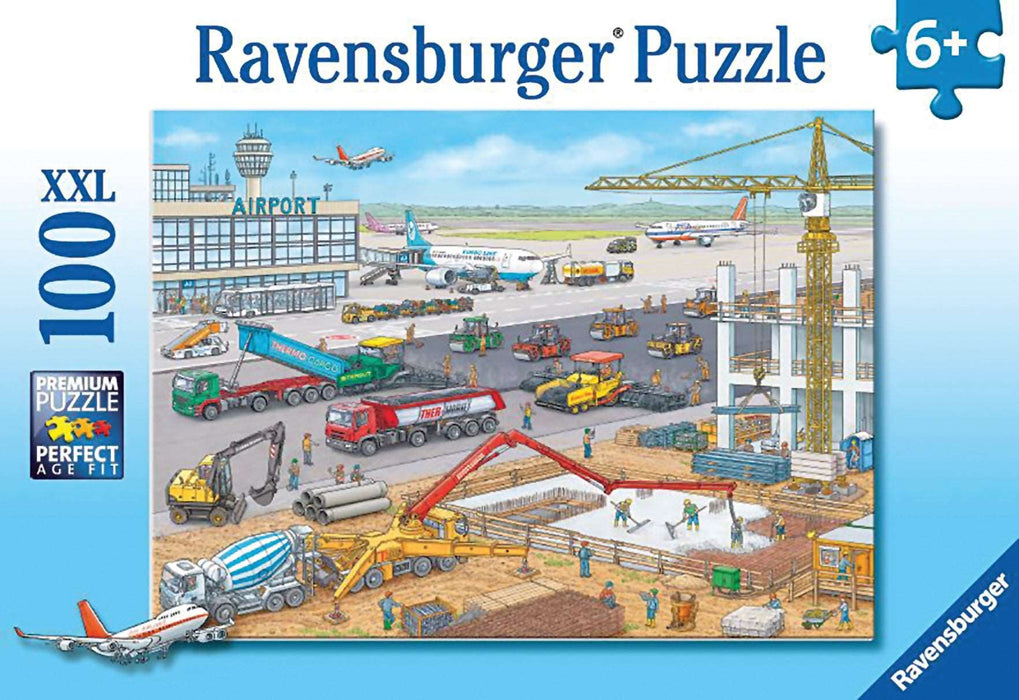 Ravensburger - Airport Construction Site 100 pieces - Ravensburger Australia & New Zealand