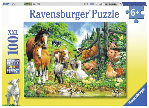 Ravensburger - Animal Get Together Puzzle 100 pieces - Ravensburger Australia & New Zealand