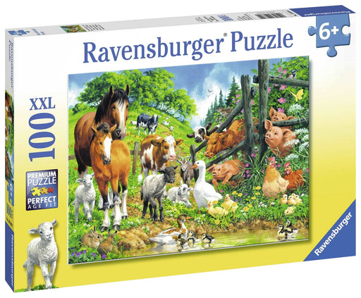 Ravensburger - Animal Get Together Puzzle 100 pieces - Ravensburger Australia & New Zealand