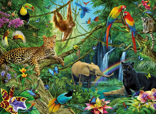 Ravensburger - Animals in the Jungle Puzzle 200 pieces - Ravensburger Australia & New Zealand