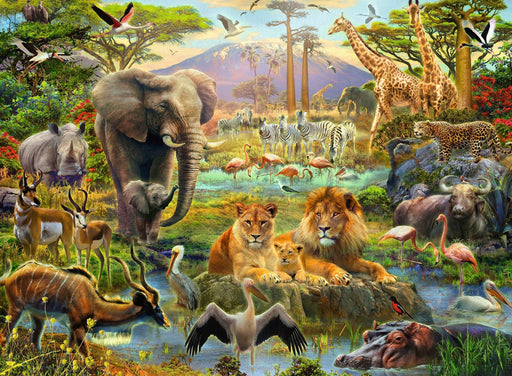 Ravensburger - Animals of the Savanna 200 pieces - Ravensburger Australia & New Zealand