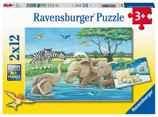 Ravensburger - Baby Safari Animals Puzzle 2x12 pieces - Ravensburger Australia & New Zealand