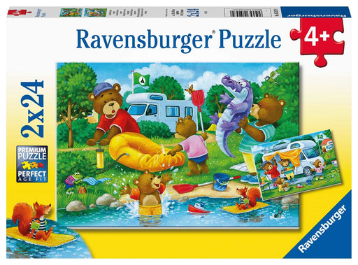 Ravensburger - Bear Family Camping Trip 2x24 pieces - Ravensburger Australia & New Zealand