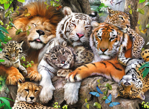 Ravensburger - Big Cat Nap Puzzle 200 pieces - Ravensburger Australia & New Zealand