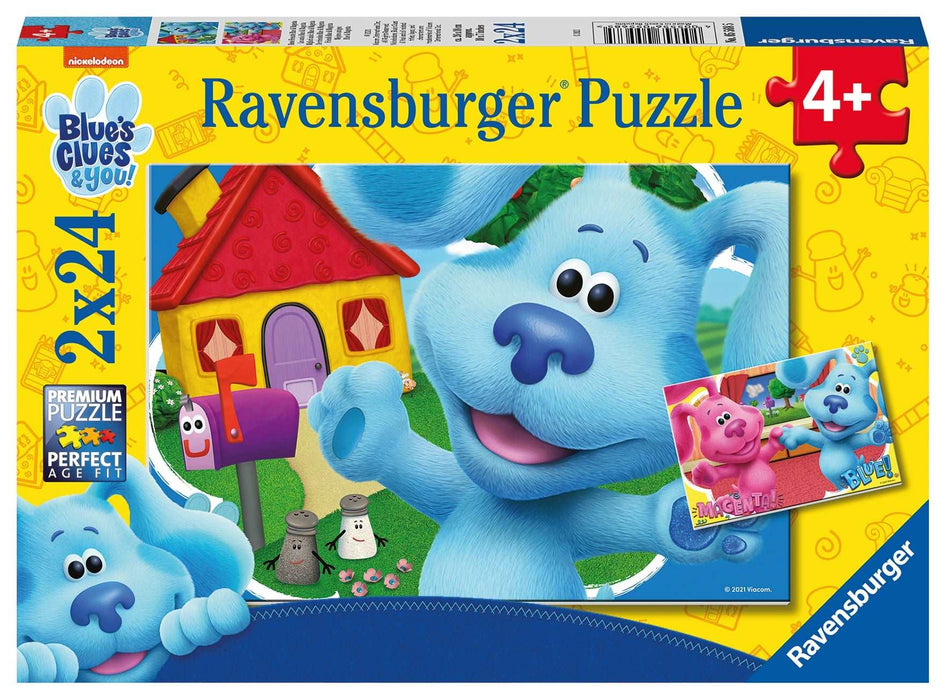 Ravensburger - Blues Clues 2x24 pieces - Ravensburger Australia & New Zealand