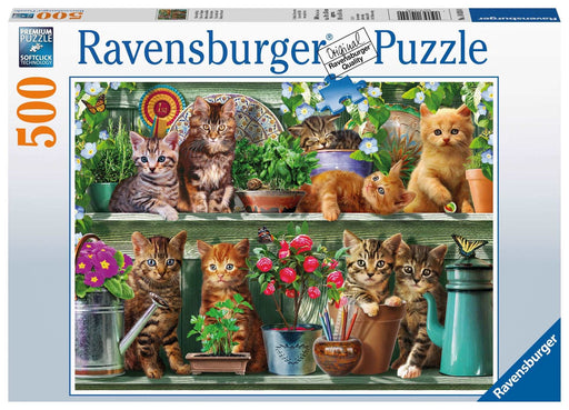 Ravensburger - Cats on the Shelf Puzzle 500 pieces - Ravensburger Australia & New Zealand