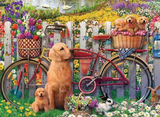 Ravensburger - Cute Dogs in the Garden 500 pieces - Ravensburger Australia & New Zealand