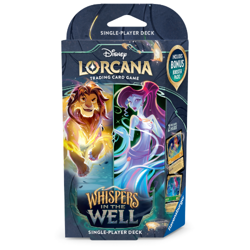 Disney Lorcana S10 Whispers in the Well Single-Player Deck: Amber Emerald