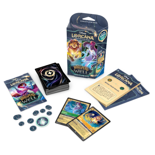 Disney Lorcana S10 Whispers in the Well Single-Player Deck: Amber Emerald