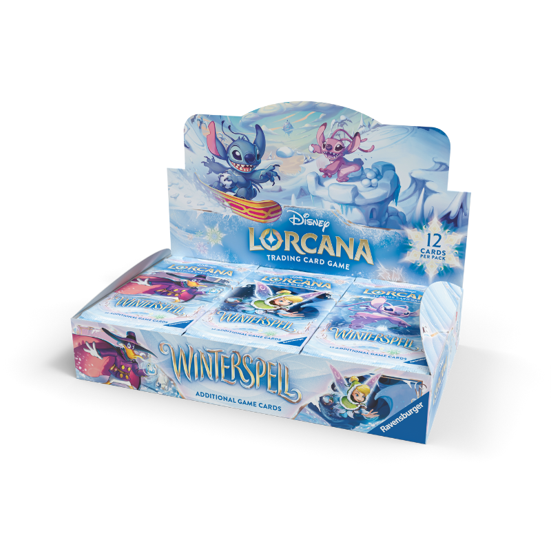 Disney Lorcana S11 Winterspell Booster Display