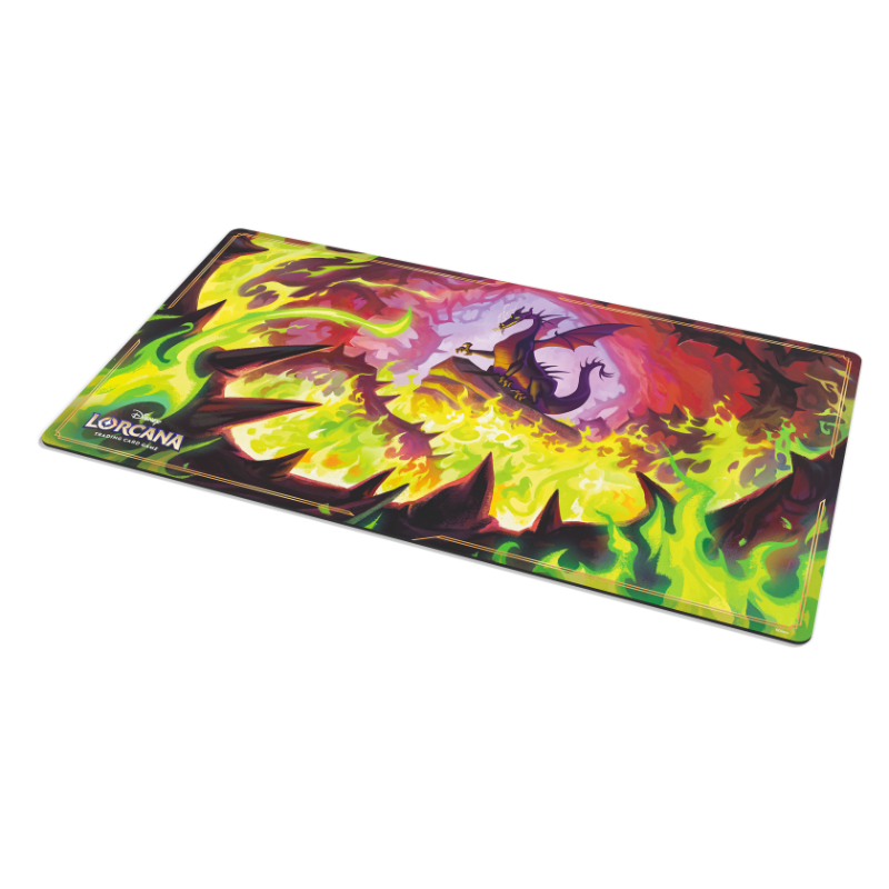 Disney Lorcana S11 Winterspell Playmat: Dragonfire - Ravensburger Australia & New Zealand