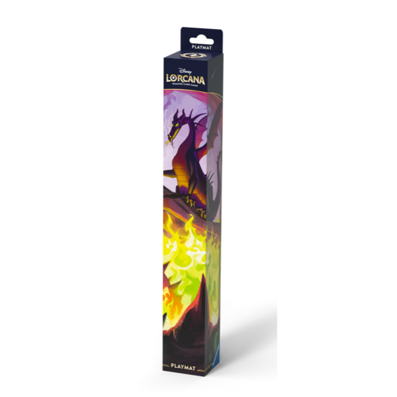 Disney Lorcana S11 Winterspell Playmat: Dragonfire - Ravensburger Australia & New Zealand
