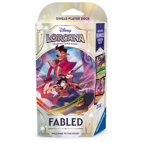 Disney Lorcana S9 Fabled Single-Player Deck: Max Goof & Powerline - Ravensburger Australia & New Zealand