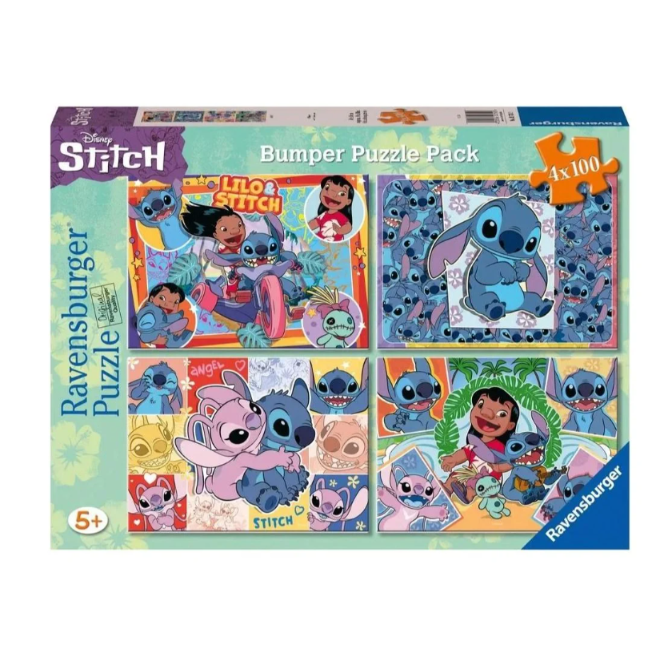 Disney Stitch Bumper Pack 4x100p - Ravensburger Australia & New Zealand