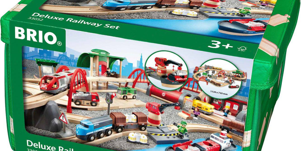 Brio 33052 Deluxe Brio Deluxe Train Set BRIO Deluxe Railway Set 87