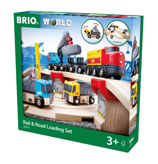 BRIO - Rail & Road Loading Set 32 pieces - Ravensburger Australia & New Zealand