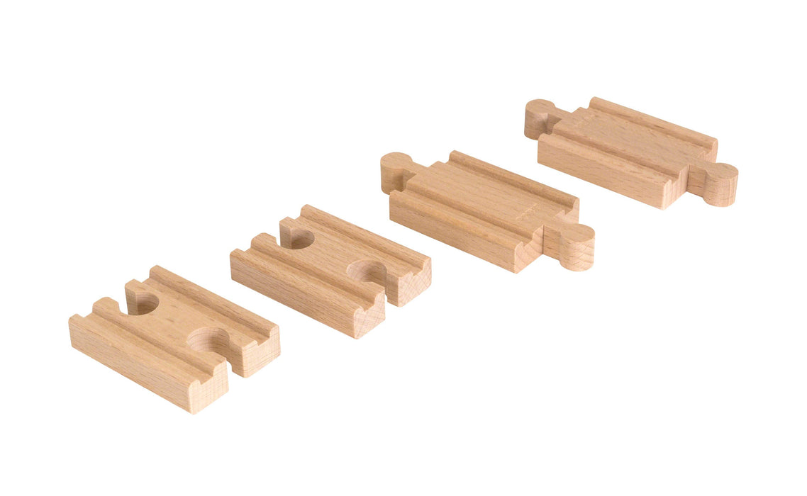 BRIO - Mini Straight Track Pack 4 pieces - Ravensburger Australia & New Zealand