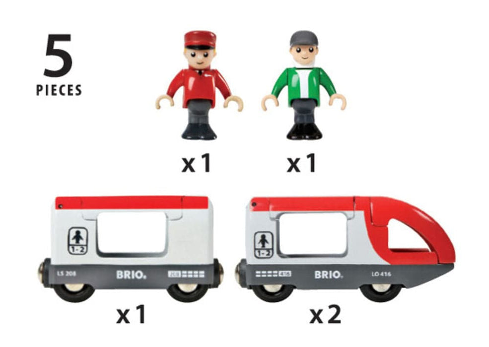 BRIO - Travel Train 5 pieces - Ravensburger Australia & New Zealand