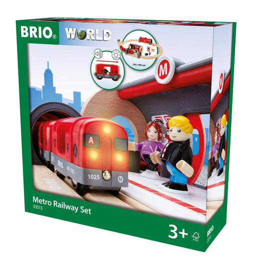 BRIO - Metro Railway Set 20 pieces - Ravensburger Australia & New Zealand