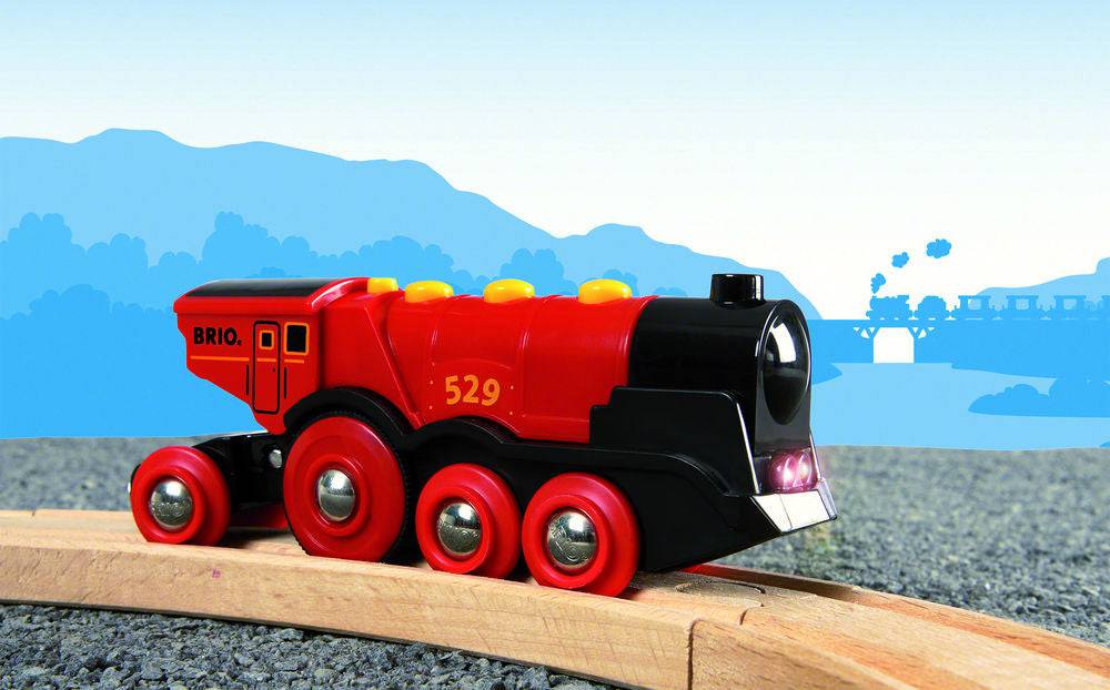 BRIO - Mighty Red Action Locomotive - Ravensburger Australia & New Zealand