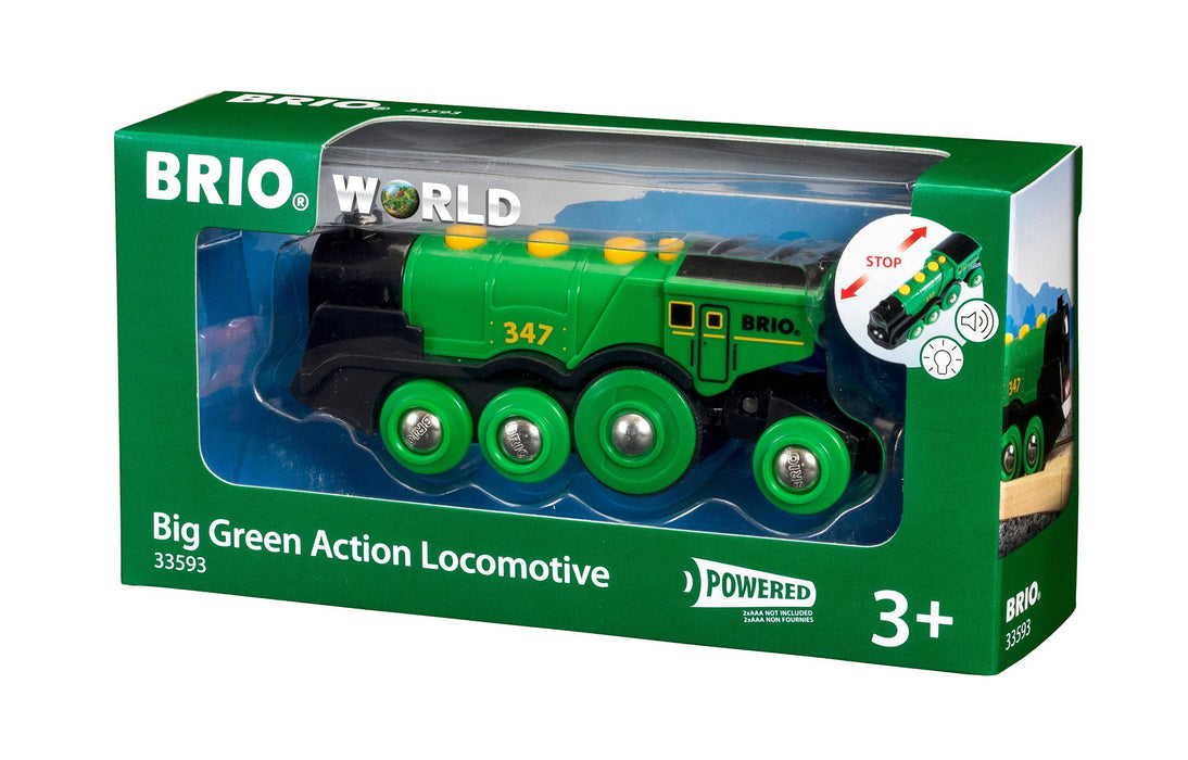 BRIO - Big Green Action Locomotive - Ravensburger Australia & New Zealand