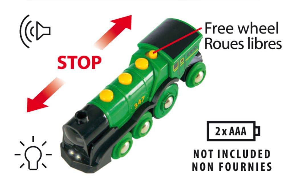 BRIO - Big Green Action Locomotive - Ravensburger Australia & New Zealand