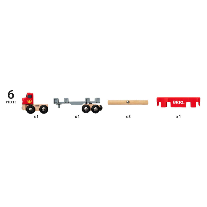 BRIO - Lumber Truck 6 pieces - Ravensburger Australia & New Zealand