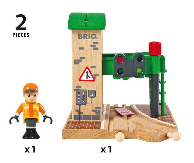 BRIO - Signal Station 2 pieces - Ravensburger Australia & New Zealand