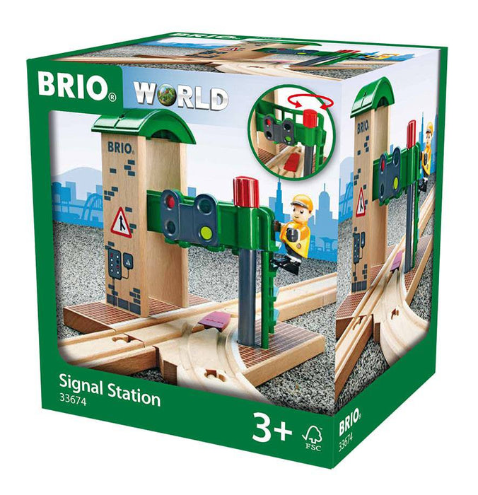 BRIO - Signal Station 2 pieces - Ravensburger Australia & New Zealand