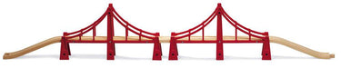 BRIO - Double Suspension Bridge 5 pieces - Ravensburger Australia & New Zealand