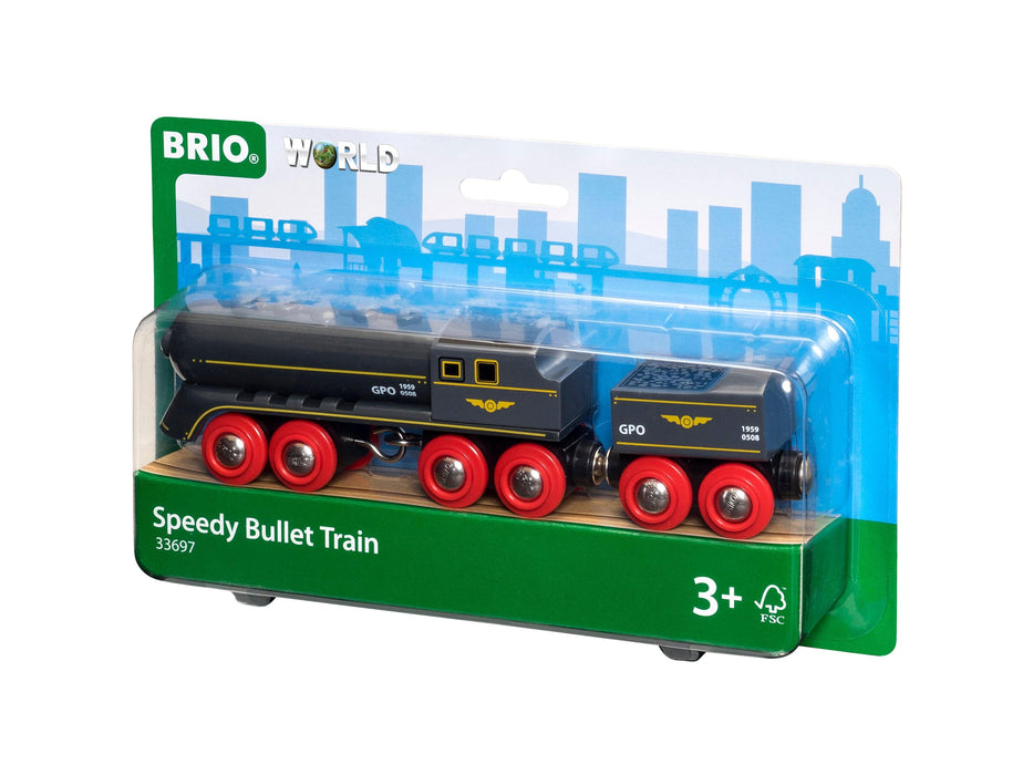 BRIO - Speedy Bullet Train 2 pieces - Ravensburger Australia & New Zealand