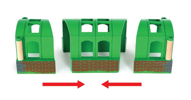 BRIO - Flexible Tunnel 3 pieces - Ravensburger Australia & New Zealand