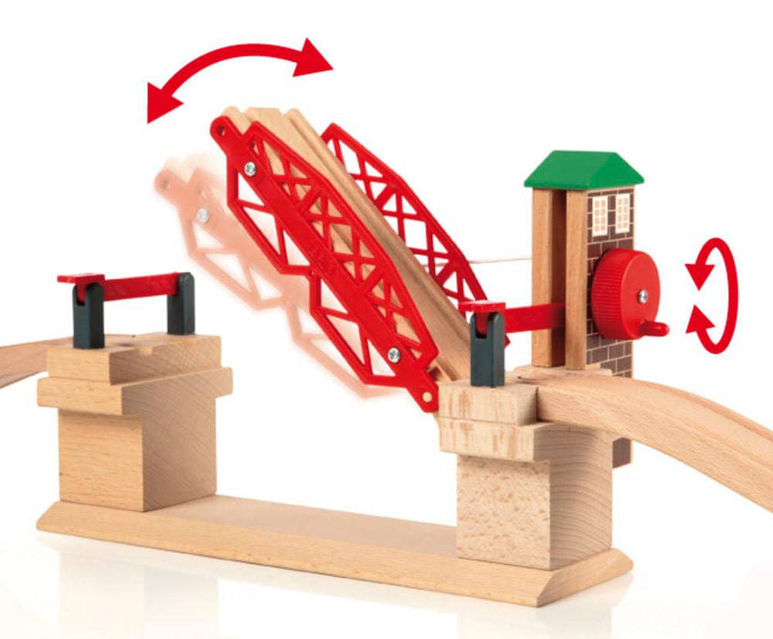 BRIO - Lifting Bridge 3 pieces - Ravensburger Australia & New Zealand