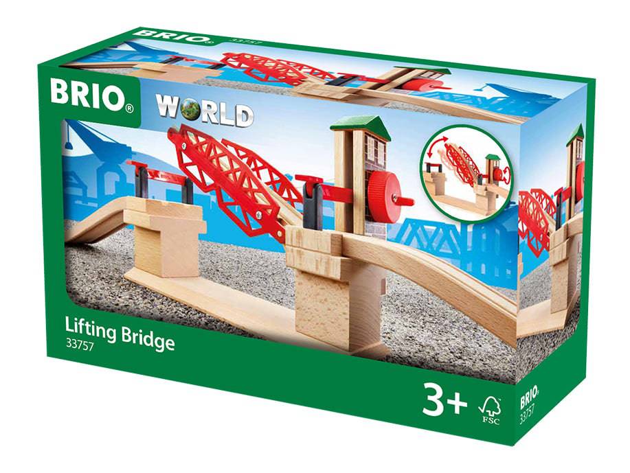 BRIO - Lifting Bridge 3 pieces - Ravensburger Australia & New Zealand