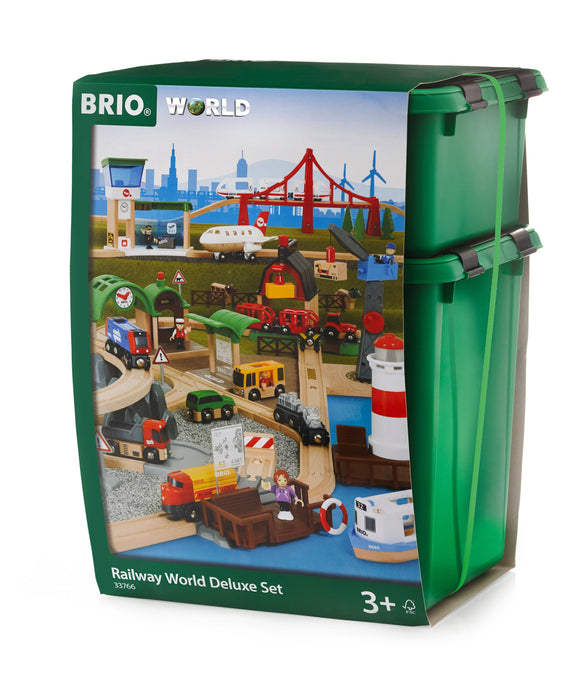 BRIO - Railway World Deluxe Set 106 pieces - Ravensburger Australia & New Zealand