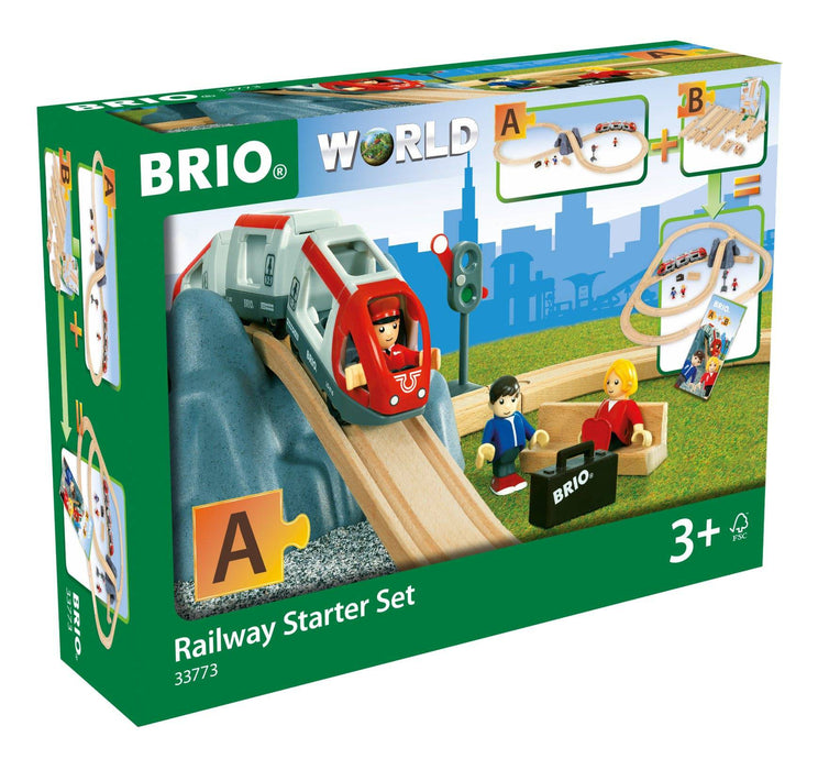 BRIO - Railway Starter Set A 26 pieces - Ravensburger Australia & New Zealand