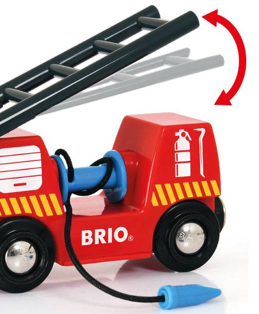 BRIO - Rescue Firefighting Train 4 pieces - Ravensburger Australia & New Zealand